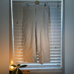Amanda & Chelsea Cream Straight Leg Pants